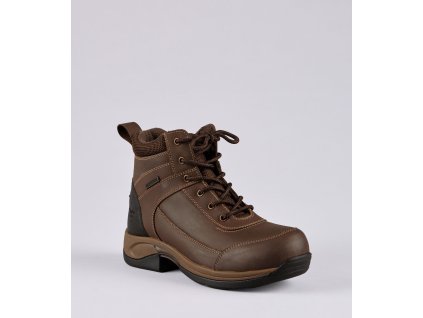 borelli waterproof laced boot brown 1