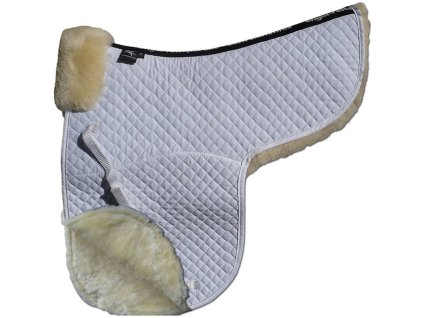 engel reitsport lammfell satteldecke sadek3 weiss gruen d dressur