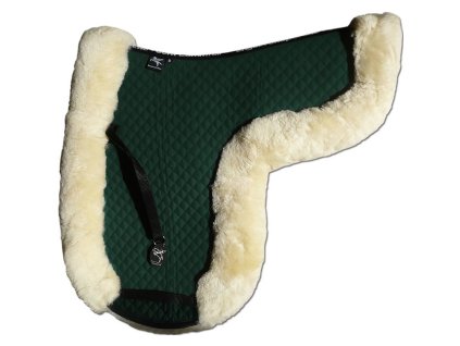 engel reitsport lammfell satteldecke sadek4 gruen marine d dressur