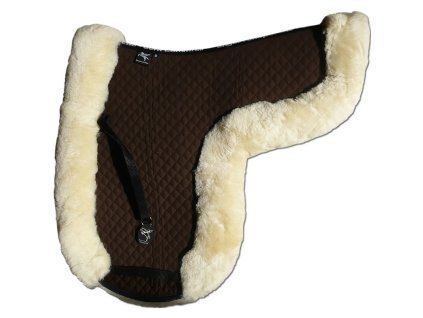 engel reitsport lammfell satteldecke sadek4 mocca marine d dressur