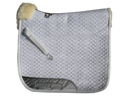 engel reitsport lammfell schabracke schabra1 weiss mocca vss vielseitigkeit springen