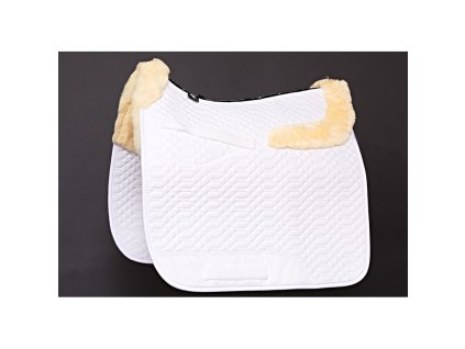 engel reitsport lammfell schabracke schabra4 weiss med d dressur