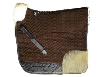 engel reitsport lammfell schabracke schabra2 mocca pink d dressur