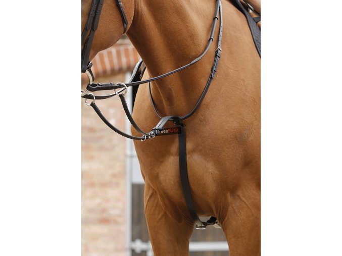 Santadi Adjustable Running Martingale Black RGBx900