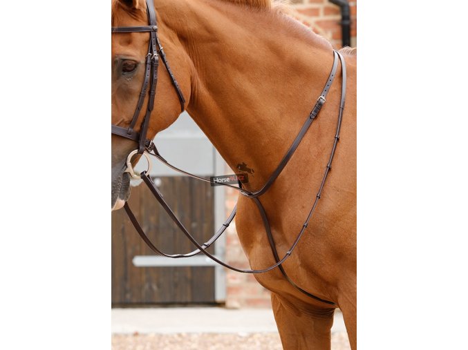 Gressan Standing Martingale Brown Horse Webx900
