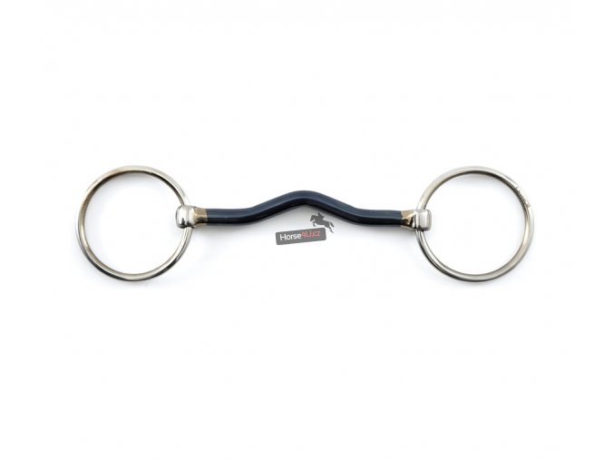 13 PE Sport Blue Sweet Iron Loose Ring Mullen Mouth Snaffle Webx900