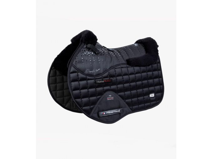 Capella Wool GPJump Saddle Pad Black 1 768x