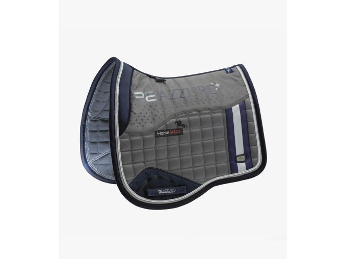 Azzure Anti Slip Satin Dressage Square Grey 1 c06824dd 1cce 4bc5 b38a 60743c43104a 768x