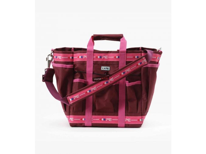 Grooming Kit Bag Wine and Fuchsia 1 768x