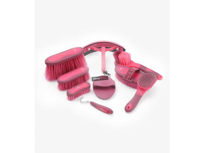 Soft Touch Grooming Kit Sets Wine and Fuchsia 1 768x