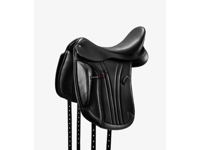 Marseiile Leather Mono Flap Dressage Saddle Black 1 1024x
