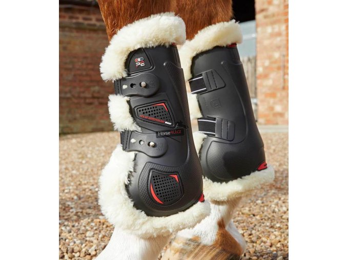 Techno Wool Tendon Boot Black 3 768x