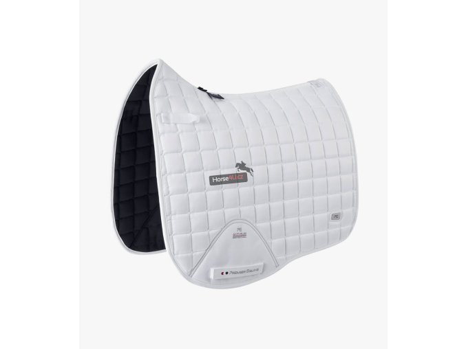 Alberta Dressage Saddle Pad White1 768x