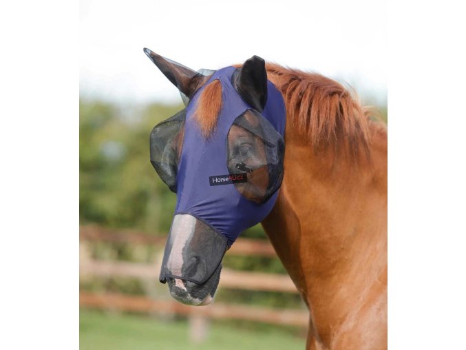 Comfort Tech Xtra Lycra Fly Mask Navy 1 768x