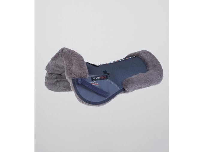 Airtechnology Shockproof Wool Half Pad Navy & Grey 1