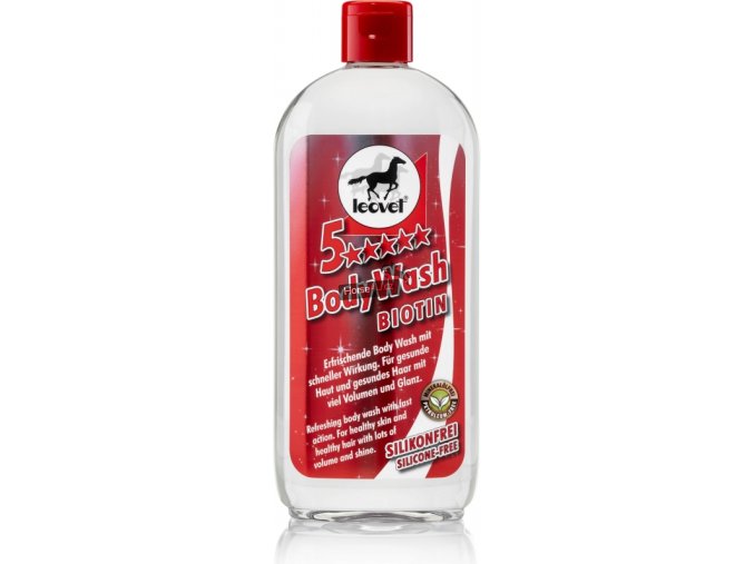 LEOVET šampon 5 Star Body Wash Biotin 500 ml