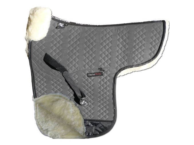 engel reitsport lammfell satteldecke sadek3 grau gruen d dressur