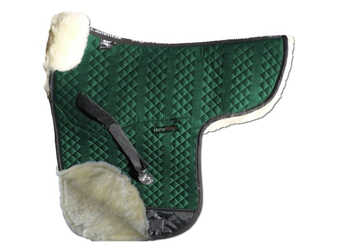engel reitsport lammfell satteldecke sadek3 gruen schwarz d dressur