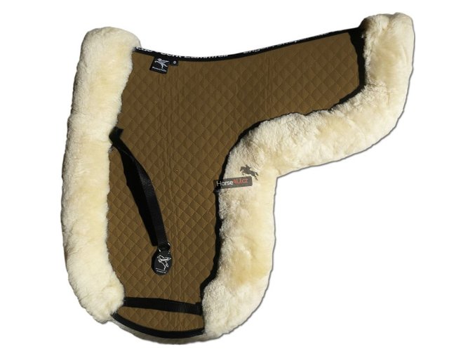 engel reitsport lammfell satteldecke sadek4 camel marine d dressur