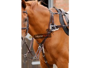 Invorio 5 Point Breastplate Brown Horse Webx900