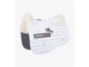 Capella CC Merino Wool Dressage Square White Natural 1 768x