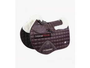 Capella Wool GPJump Saddle Pad Chocolate 1 768x