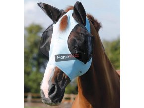Elastická maska na uši Premier Equine Comfort Blue