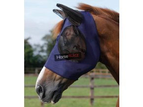 Elastická maska na uši Premier Equine Comfort Navy