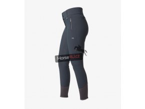 Carapello Ladies Full Seat Gel Riding Breeches Anthracite 1 768x