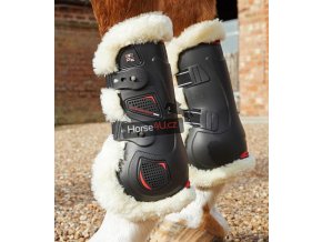 Techno Wool Tendon Boot Black 3 768x