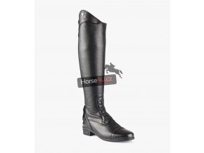 Veritini Ladies Long Leather Tall Boot Black 1 1024x