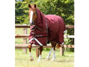 Buster Zero Turnout Rug Burgundy 1 1024x