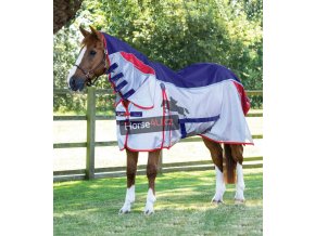 Deka proti hmyzu Premier Equine Buster Stay-Dry Super Lite Navy