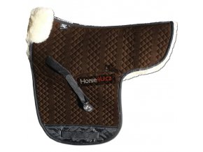 engel reitsport lammfell satteldecke sadek1 mocca gruen d dressur