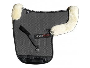 engel reitsport lammfell satteldecke sadek2 grau med natur d dressur