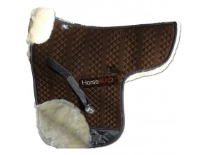 engel reitsport lammfell satteldecke sadek3 mocca schwarz d dressur