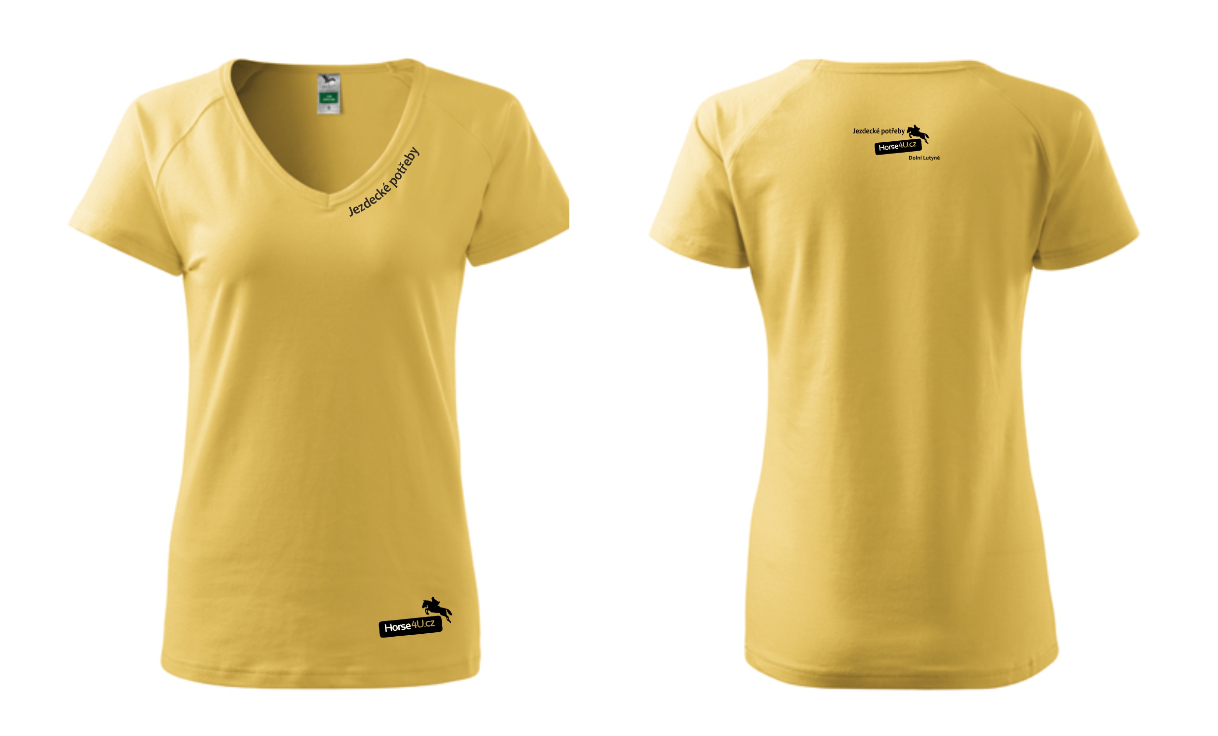 Dámské tričko Dream Barva: Světle žlutá