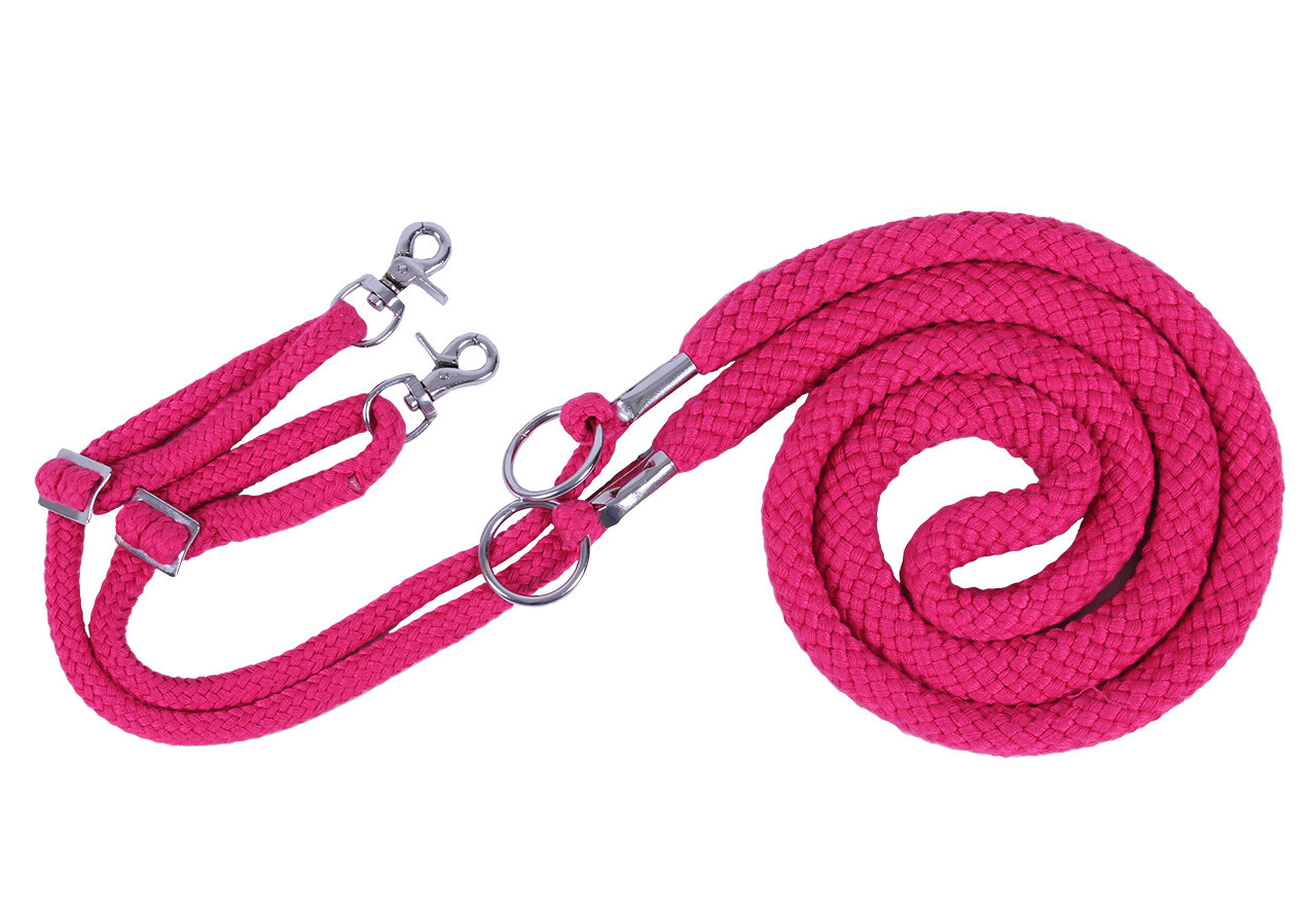 Lonžovací postroj QHP Barva: Fuchsia (Růžová), Velikost: XS