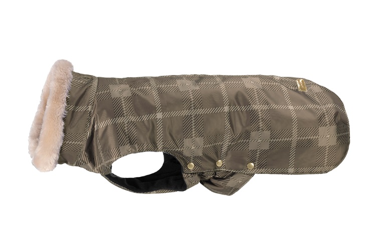 Obleček pro psa Eskadron GLOSSY QUILTED Deeptaupe Velikost: 30 cm