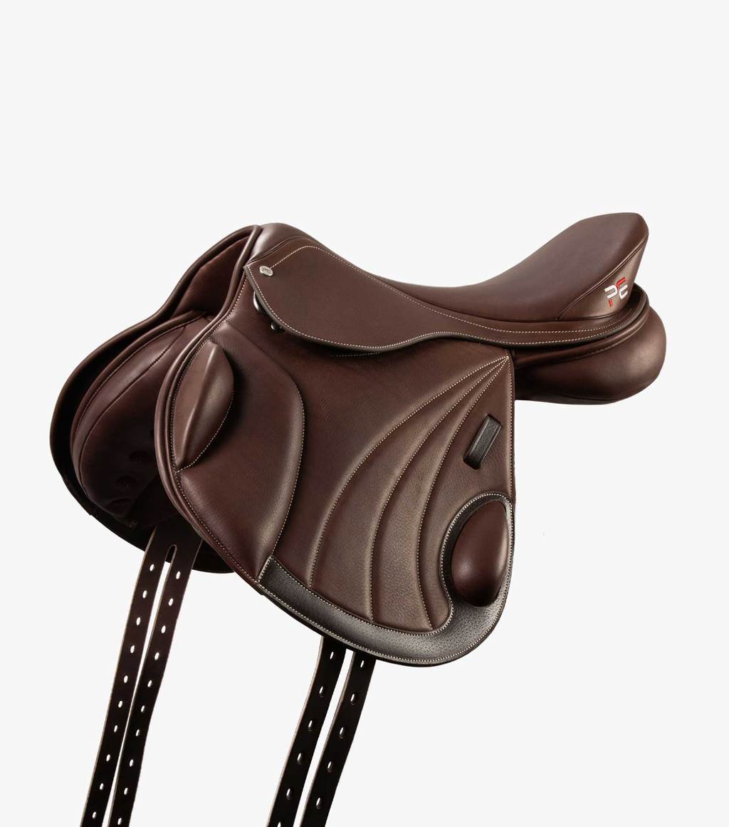 Krosové sedlo Premier Equine Deauville Monoflap Brown Velikost posedlí: 17,5"