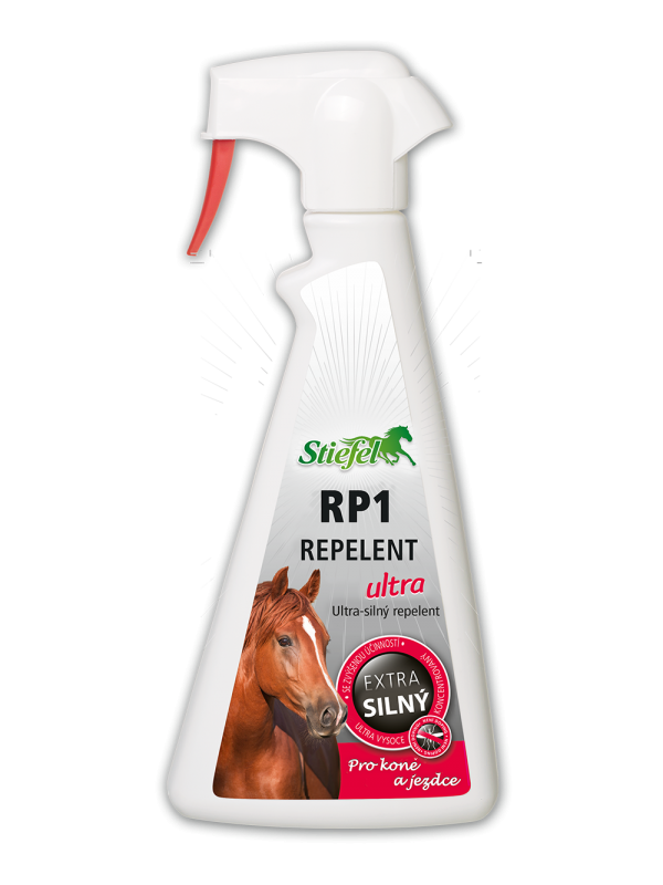 Repelent RP1 Ultra - Ultrasilný sprej pro koně a jezdce 500 ml
