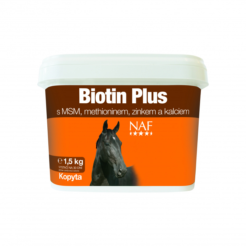 Biotin plus pro zdravá kopyta 2 kg