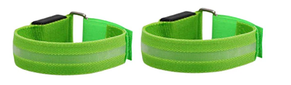 Svítící pásky na nohy Barva: Zelená