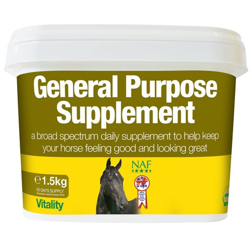 Kompletní vitamínovo-minerální krmný doplněk pro koně General Supplement1,5 kg