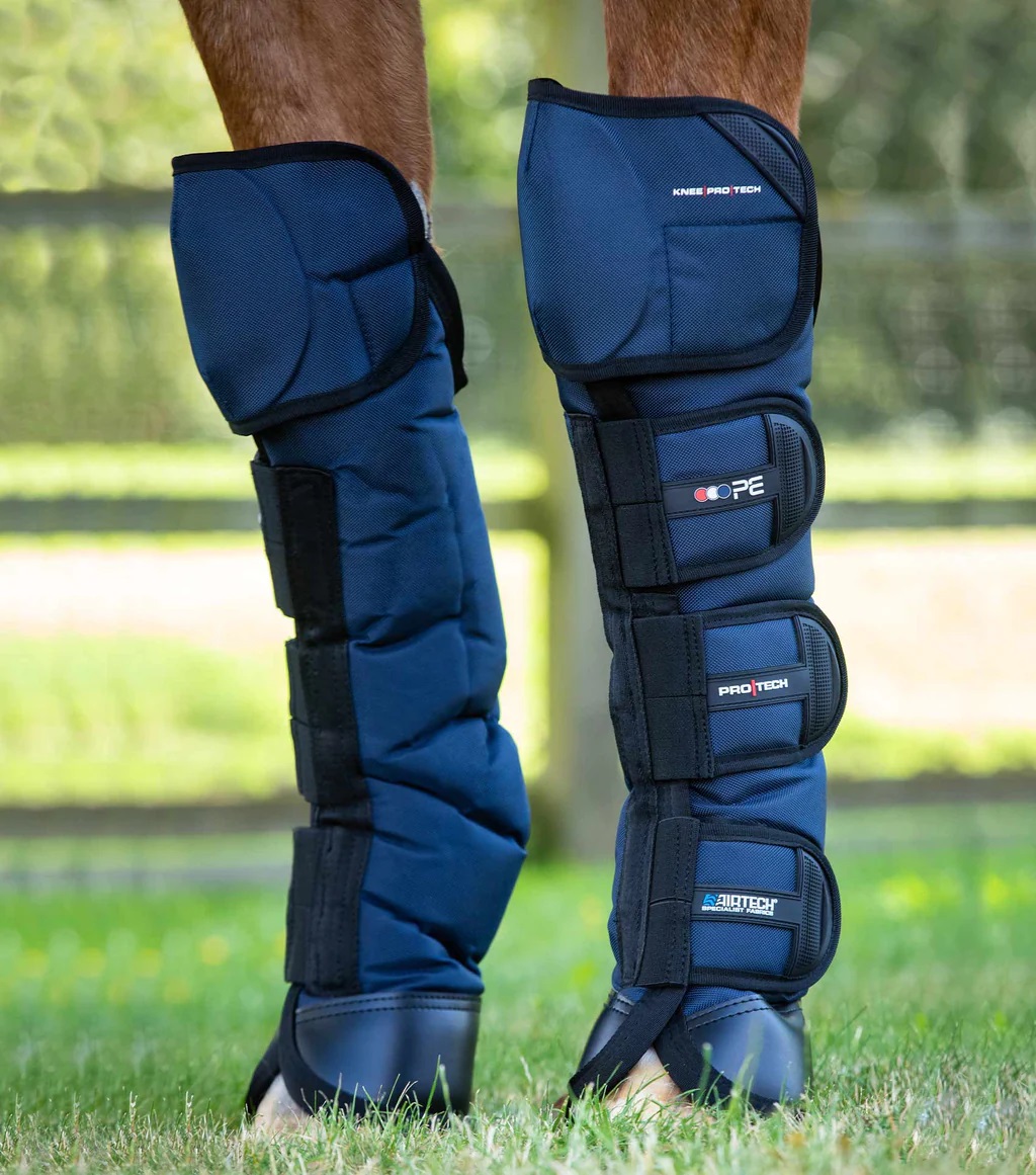 Transportní chrániče Premier Equine Ballistic Knee Pro-Tech Barva: Navy, Velikost: L