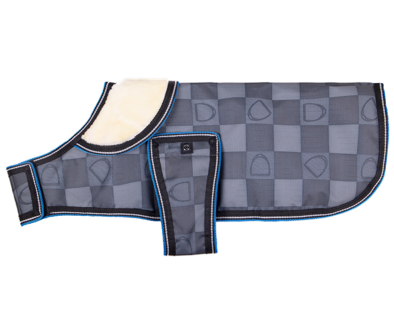 Obleček pro psy QHP Barva: Cloudburst (modrošedá), Velikost: 45 cm