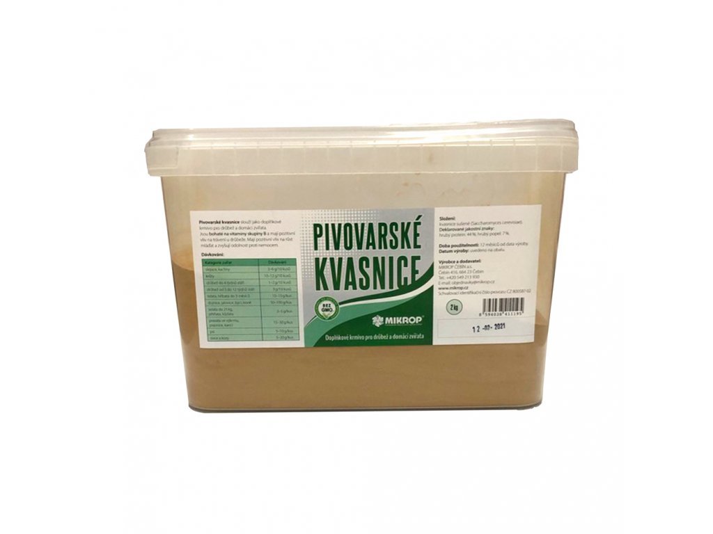 Mikrop Pivovarské kvasnice 2 kg