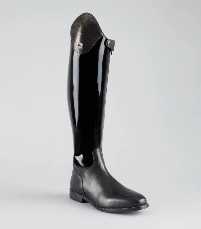 Vysoké jezdecké boty Premier Equine Levade Barva: Černá, Šířka: Standard, Velikost: UK 4 (37)