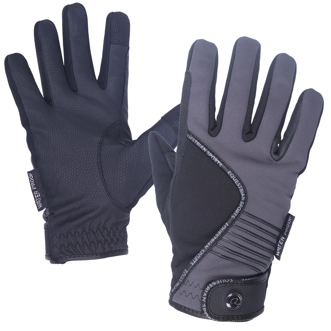 Zimní voděodolné rukavice QHP Tromso Barva: Černá, Varianta: M