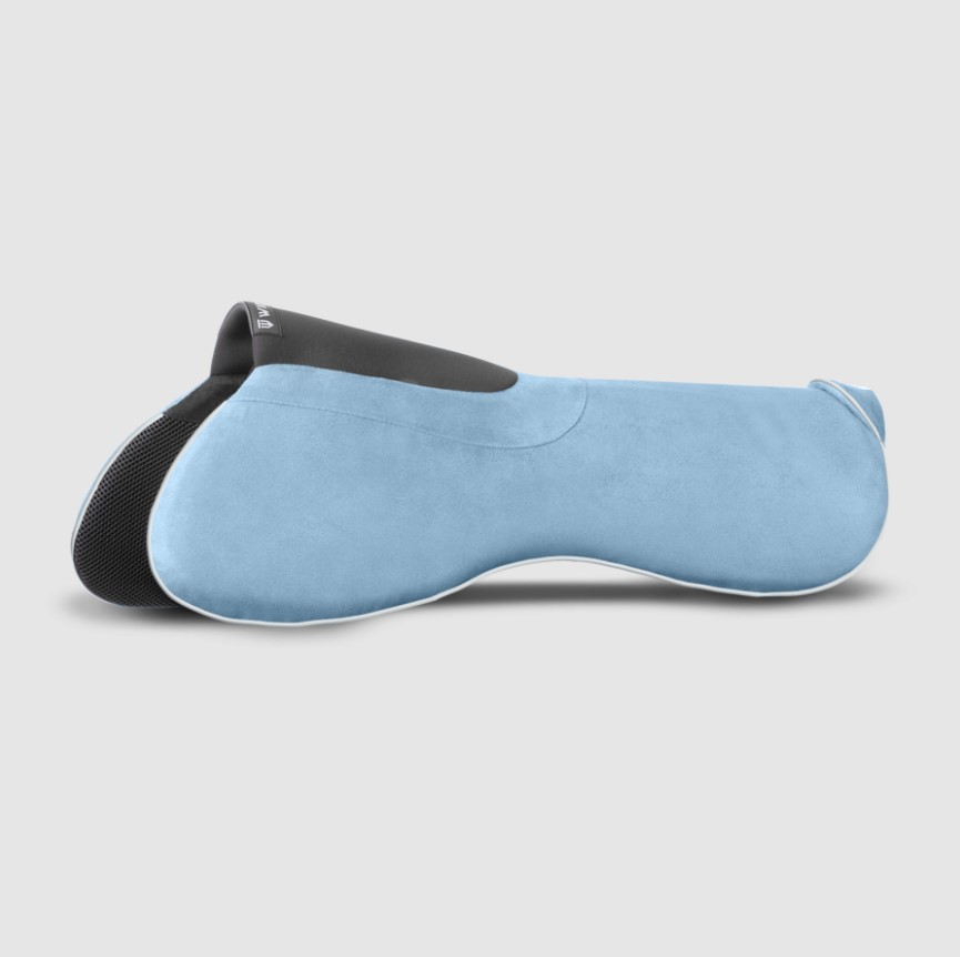 Podložka pod sedlo Winderen parkurová Sky blue Varianta: Comfort (18 mm), Velikost: 17´ (sedla 16,5´- 17´)